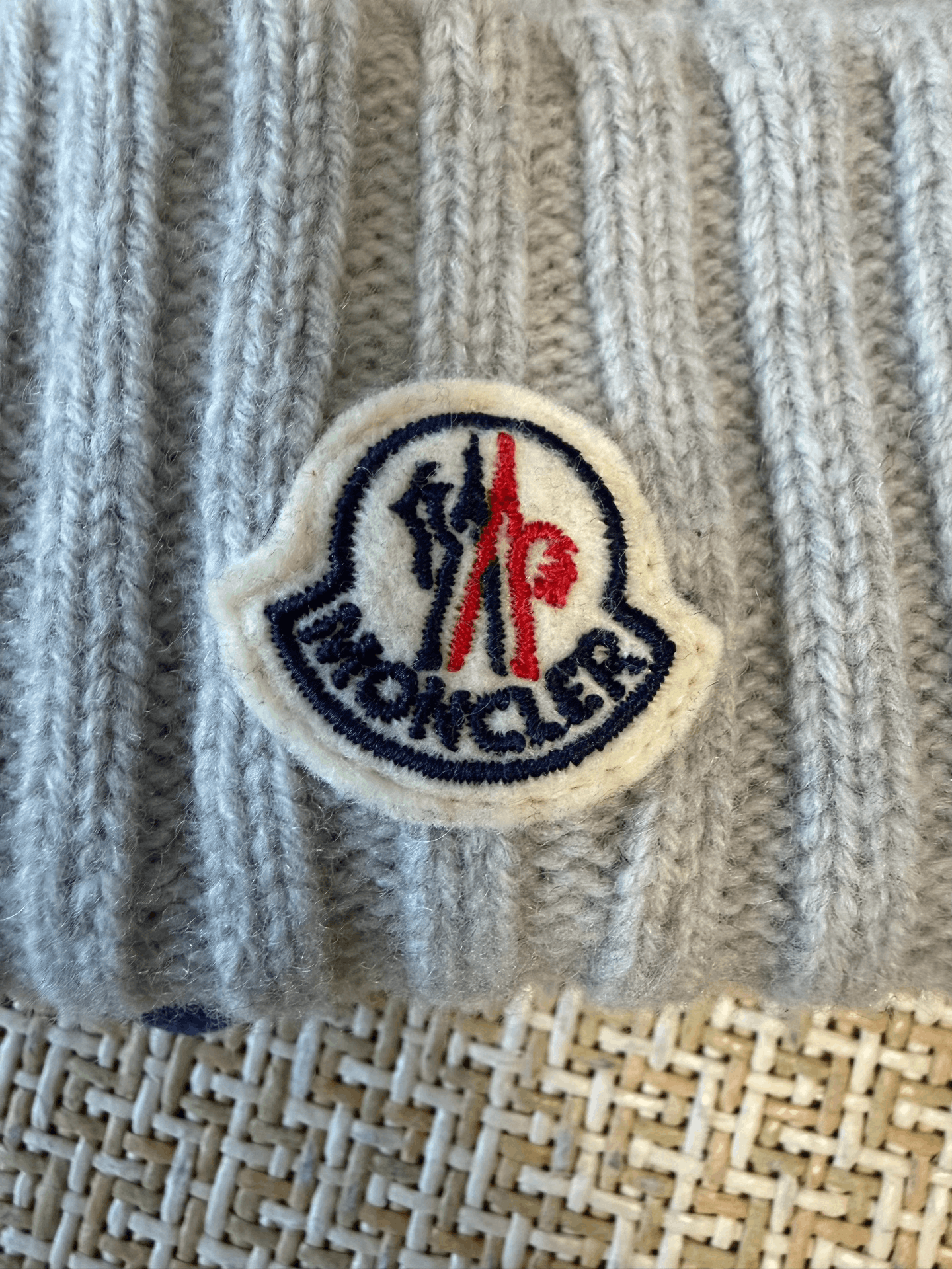 Moncler Moncler Knit Gray Hat one size Men Size ONE SIZE - 3 Thumbnail