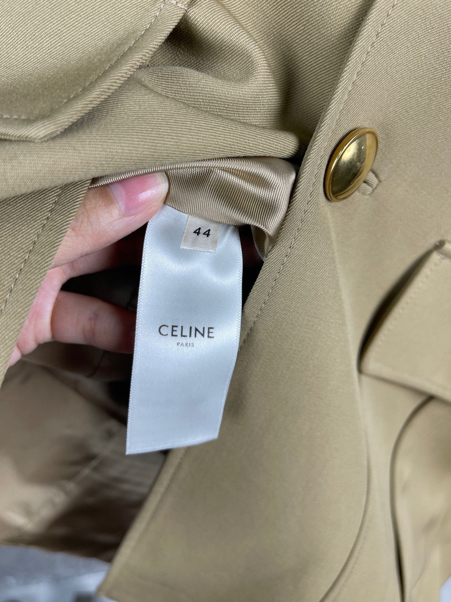 Celine Celine Gold Light Jacket m Men Size US M / EU 48-50 / 2 - 7 Thumbnail