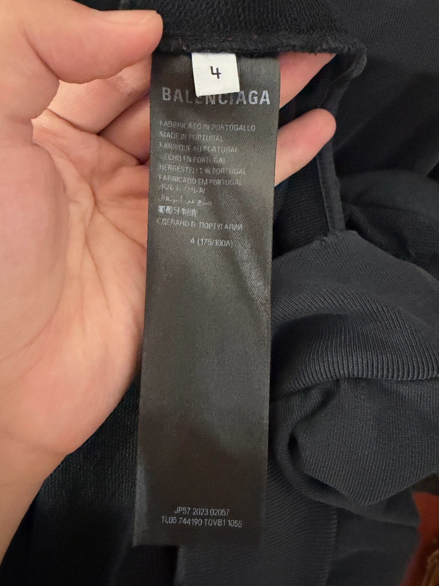 Balenciaga Balenciaga Black Hoodie m Men Size US M / EU 48-50 / 2 - 4 Thumbnail