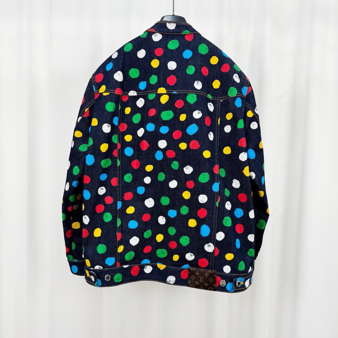 Louis Vuitton Louis Vuitton Collab Denim Jacket L Women Size L / US 10 / IT 46 - 2 Thumbnail