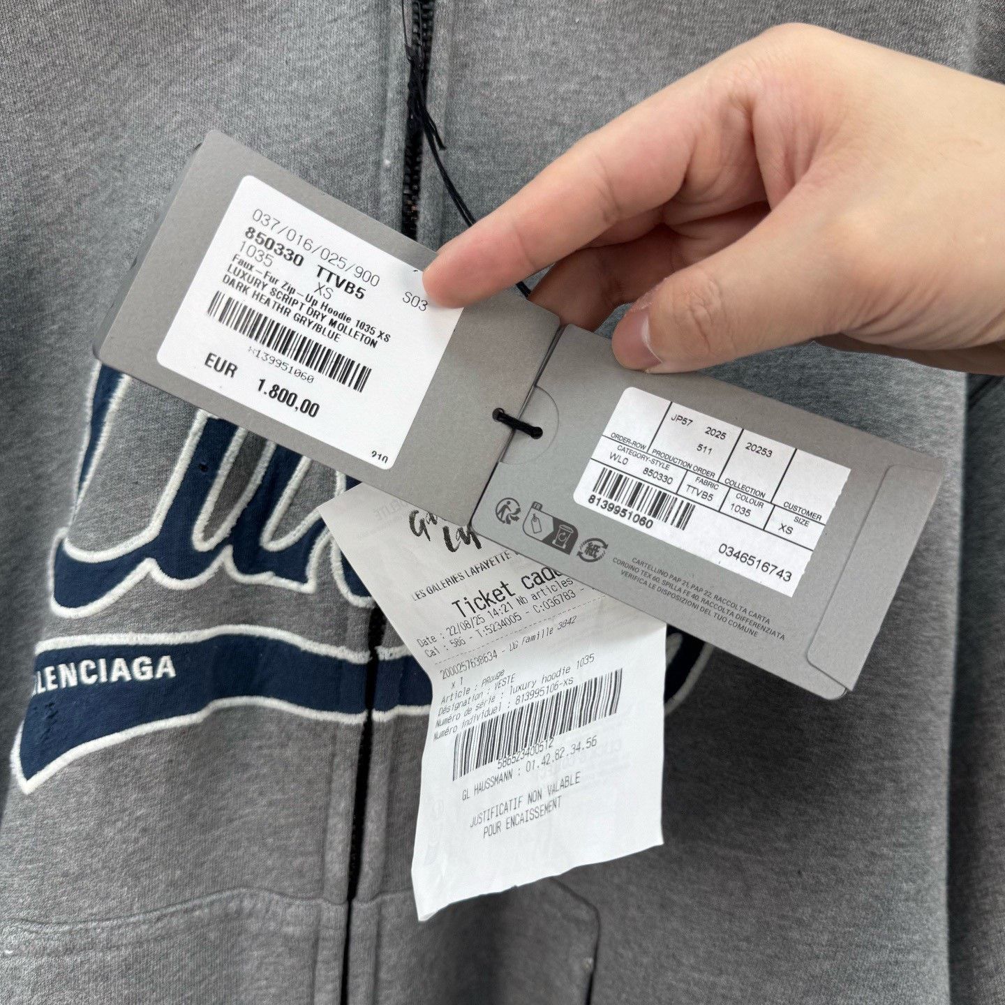 Balenciaga Balenciaga Jacket XS Women Size XS / US 0-2 / IT 36-38 - 4 Thumbnail