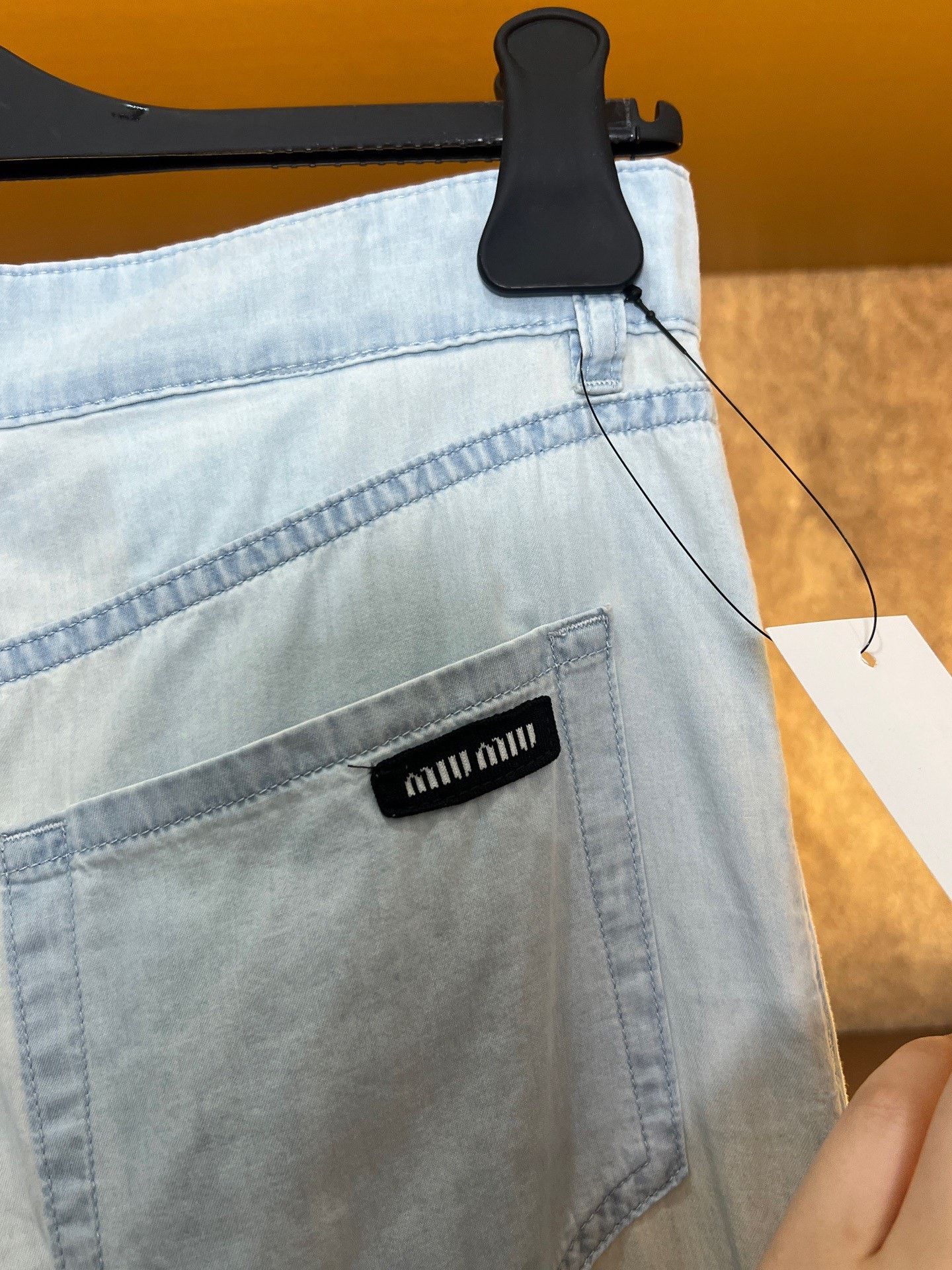 Miu Miu Miu Miu Denim Jeans 30 Women Size 30" / US 8 / IT 44 - 3 Thumbnail