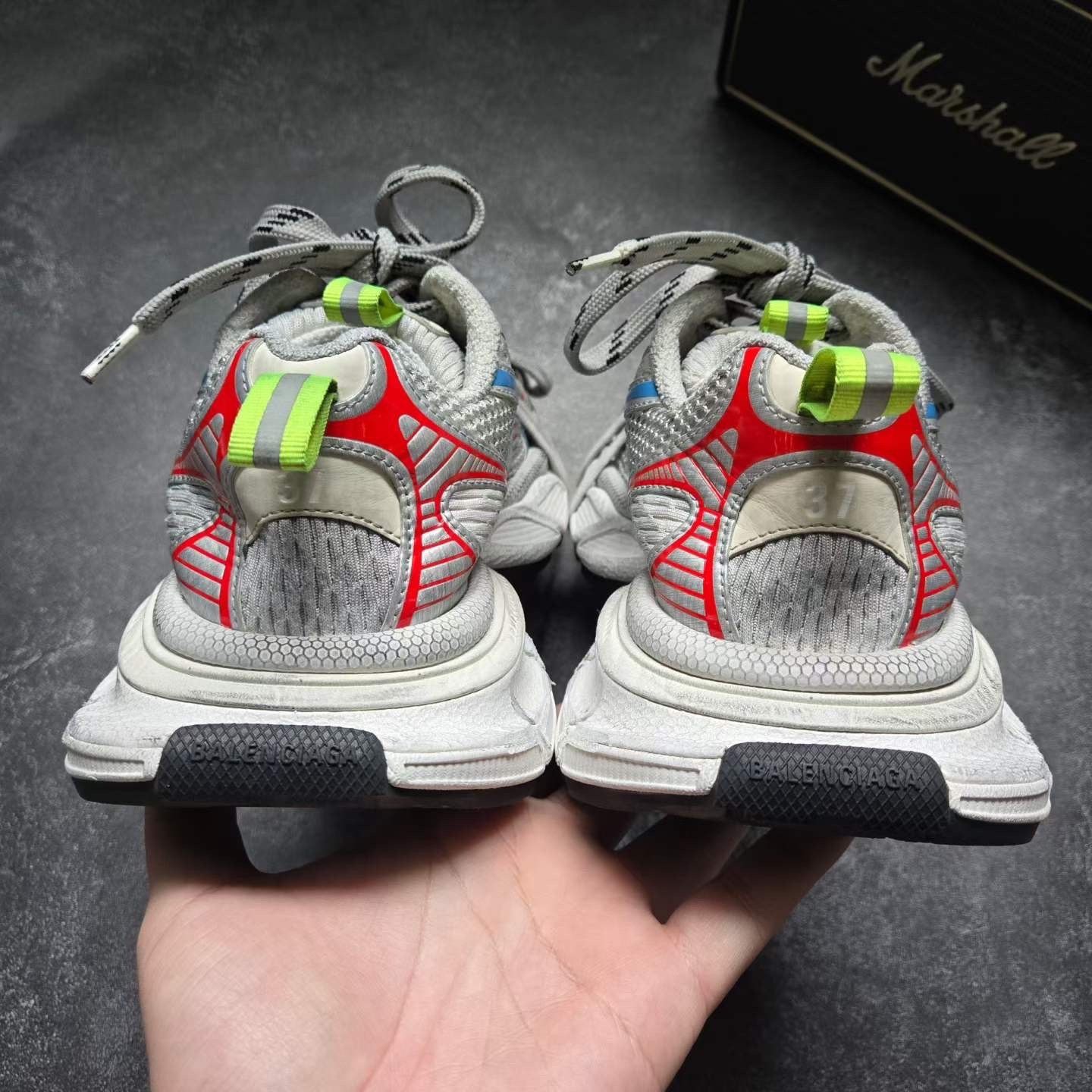 Balenciaga Balenciaga Rainbow Multi Lowtop Sneakers us_6-5 Women Size US 6.5 / IT 36.5 - 3 Thumbnail