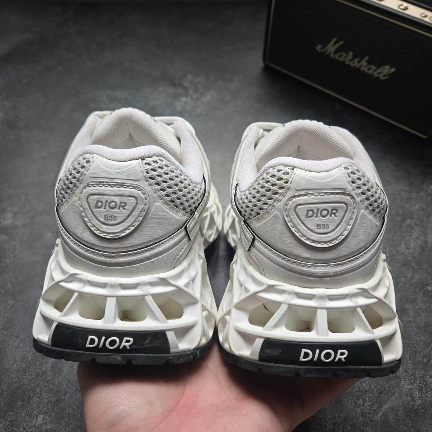 Dior Dior White Lowtop Sneakers 9 Men Size US 9 / EU 42 - 3 Thumbnail