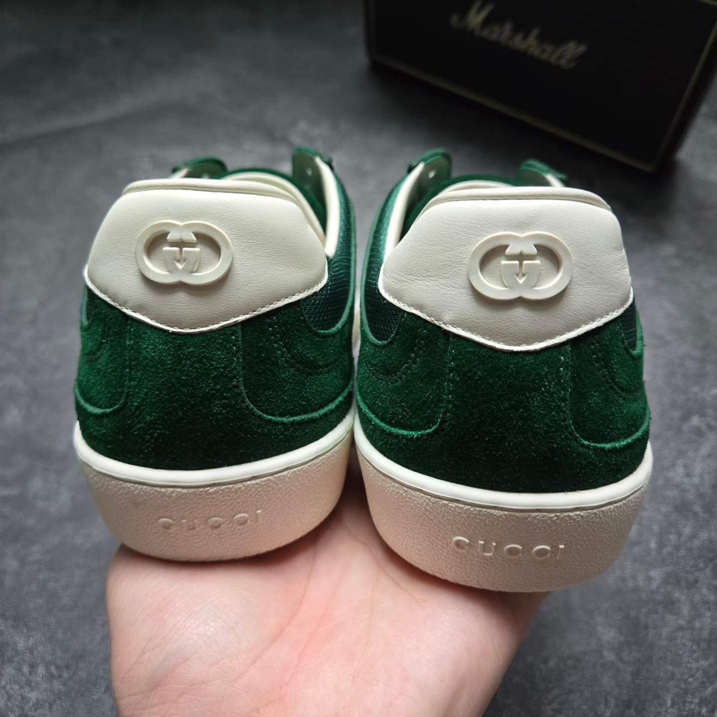 Gucci Gucci Green Lowtop Sneakers 6.5 Men Size US 6.5 / EU 39-40 - 3 Thumbnail
