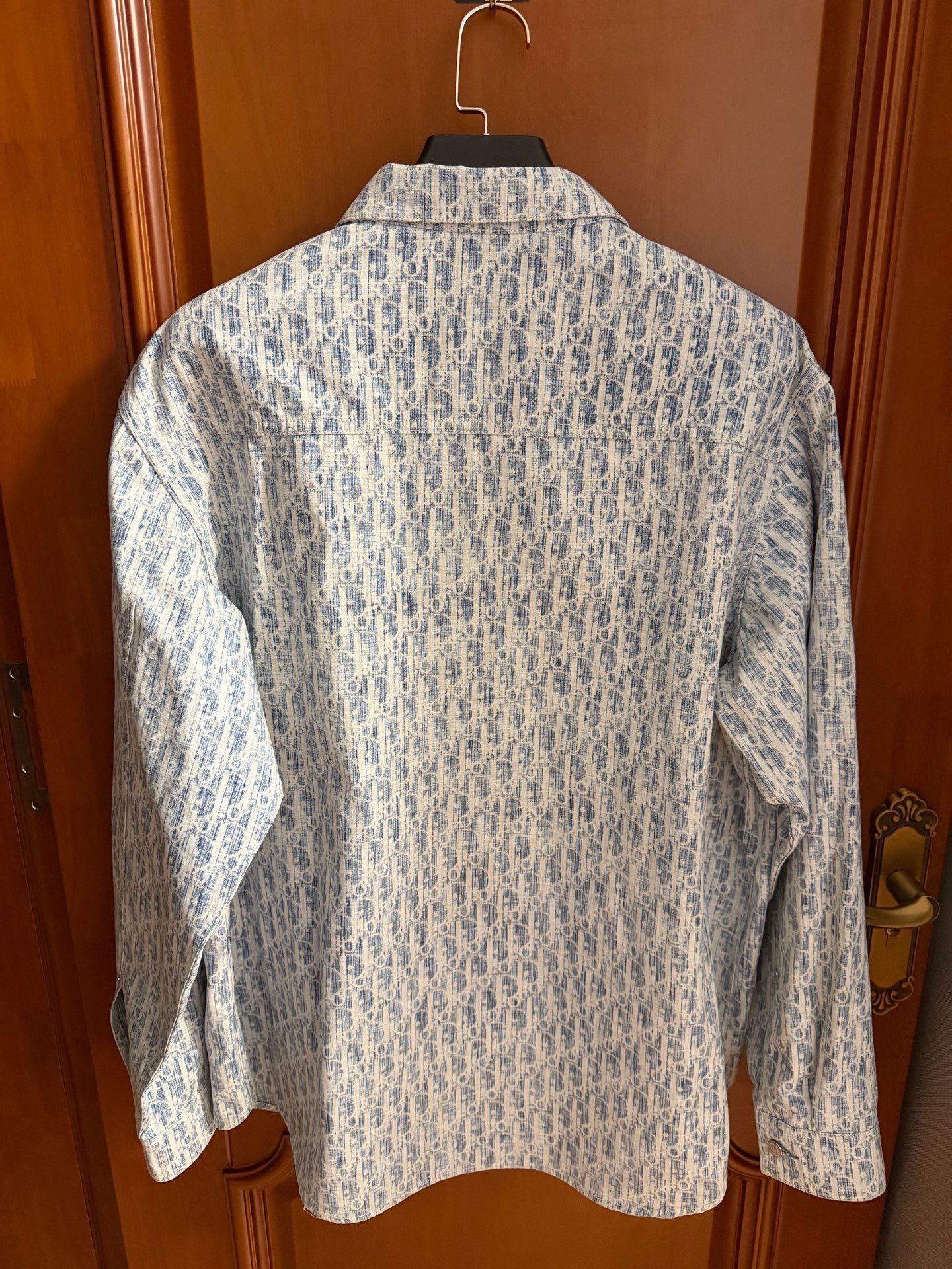 Dior Dior Retro Blue Shirt xl Men Size US XL / EU 56 / 4 - 2 Thumbnail