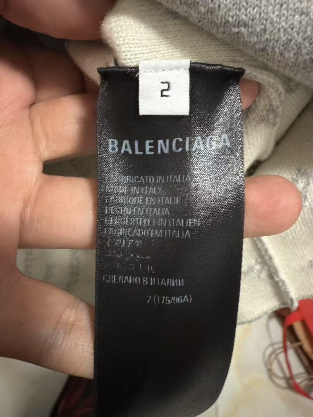 Balenciaga Balenciaga Sweater m Men Size US M / EU 48-50 / 2 - 4 Thumbnail