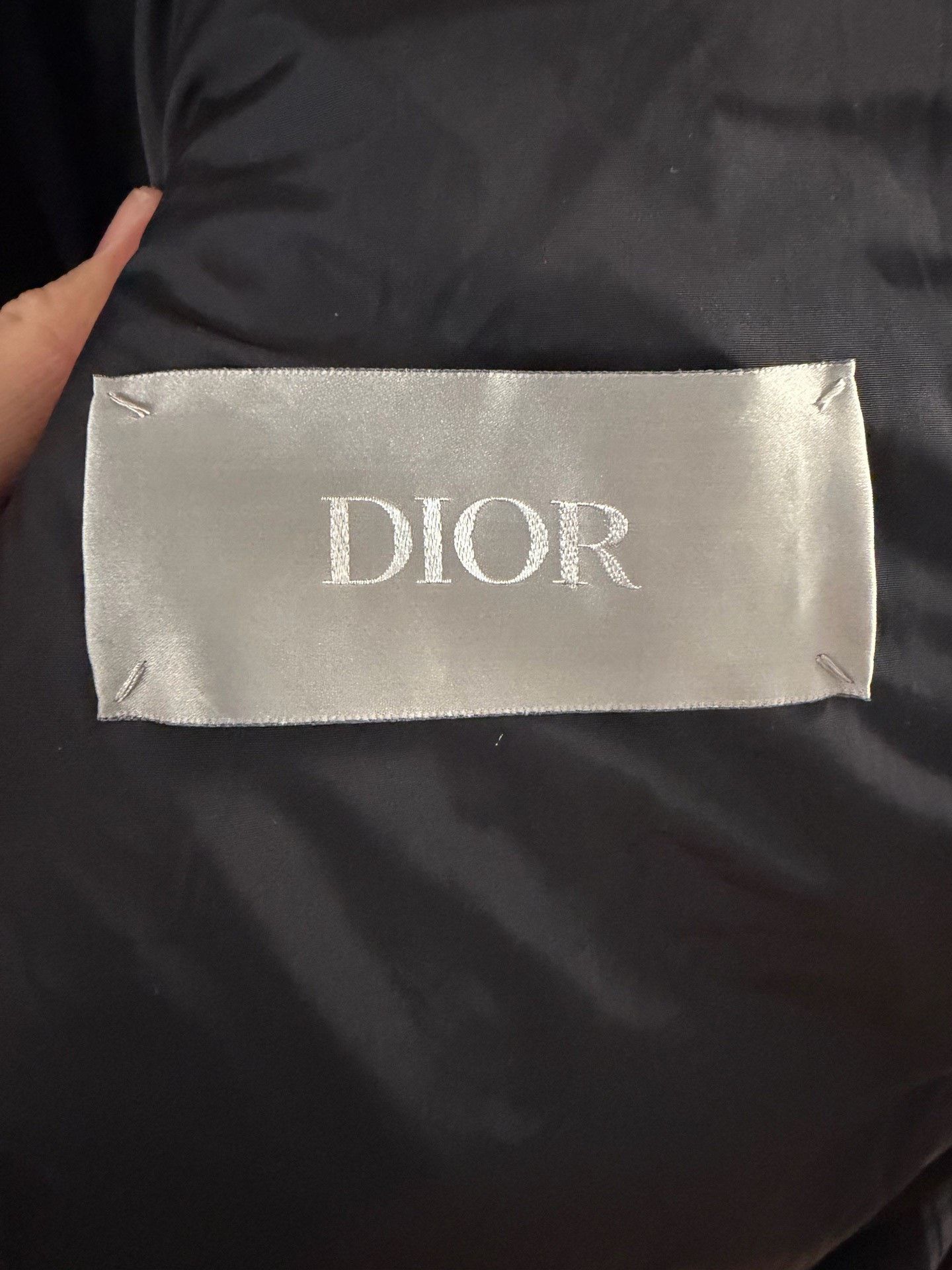 Dior Dior Retro Graphic Black Heavy Coat xs Men Size US XS / EU 42 / 0 - 5 Thumbnail