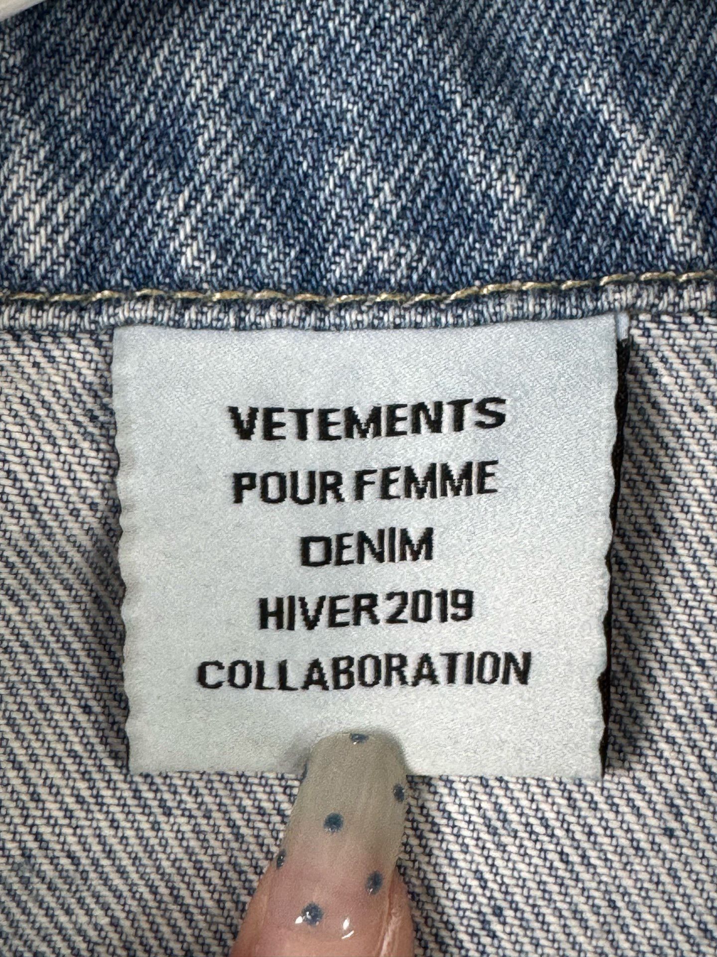 Vetements Vetements Denim Button Up S Women Size S / US 4 / IT 40 - 7 Thumbnail