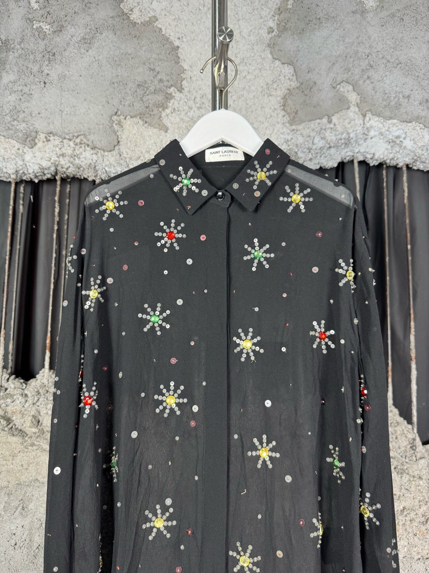 Saint Laurent Paris Saint Laurent Paris Button Up S Women Size S / US 4 / IT 40 - 3 Thumbnail