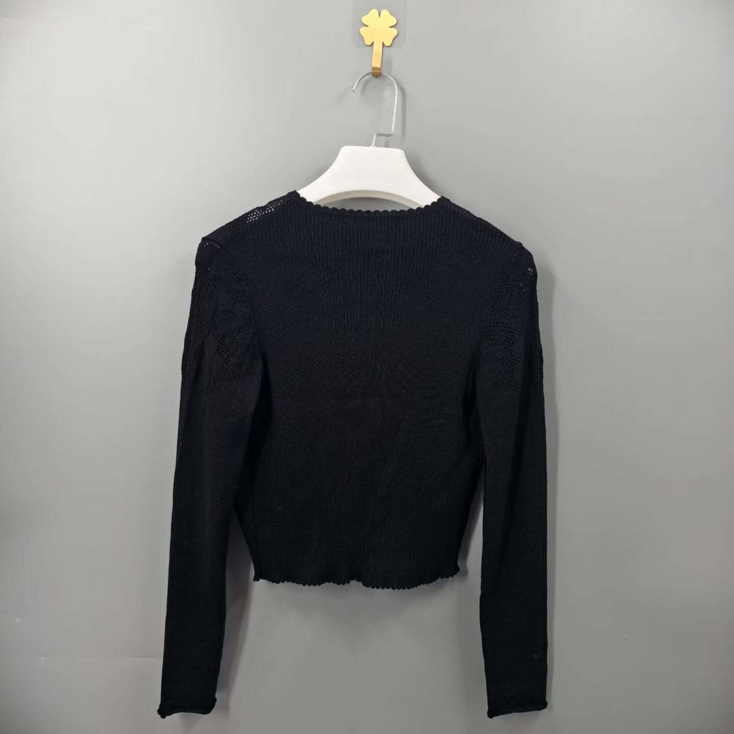 Miu Miu Miu Miu Black T-Shirt M Women Size M / US 6-8 / IT 42-44 - 2 Thumbnail