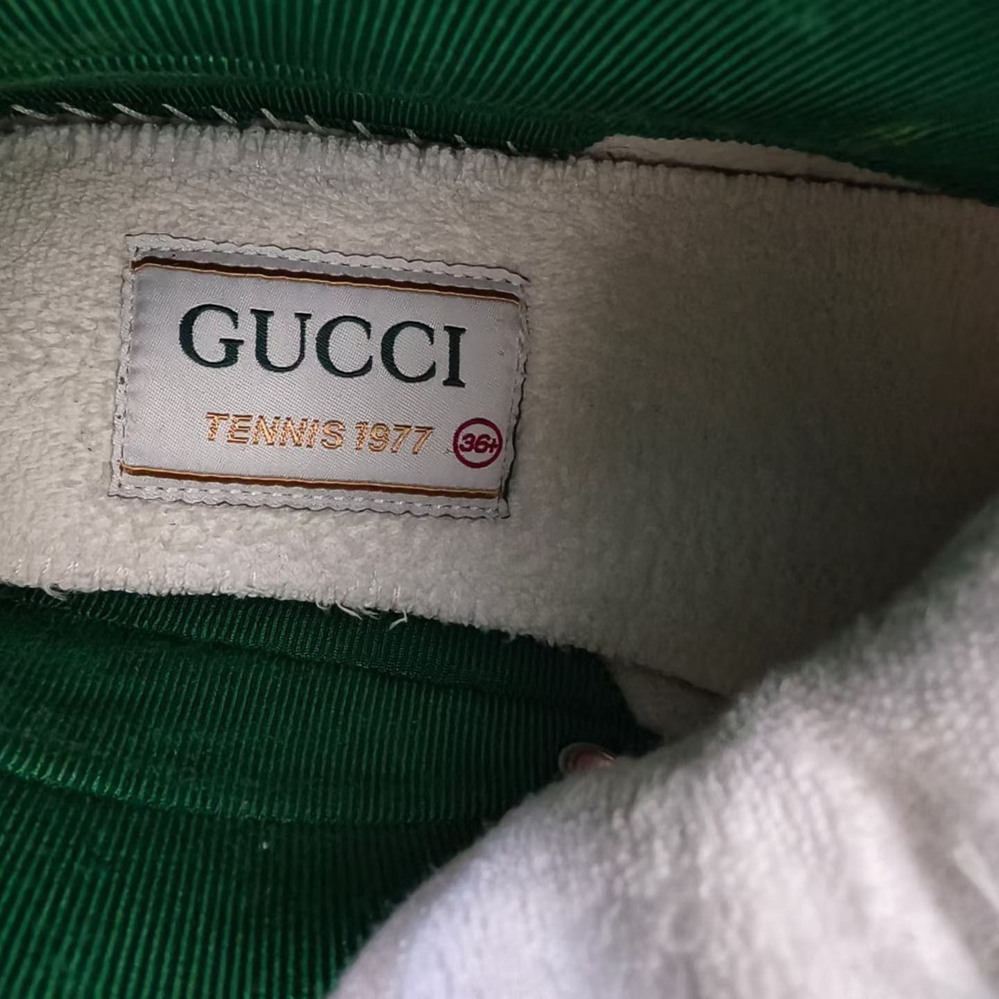 Gucci Gucci Tennis White Lowtop Sneakers 5 Men Size US 5 / EU 37 - 8 Thumbnail