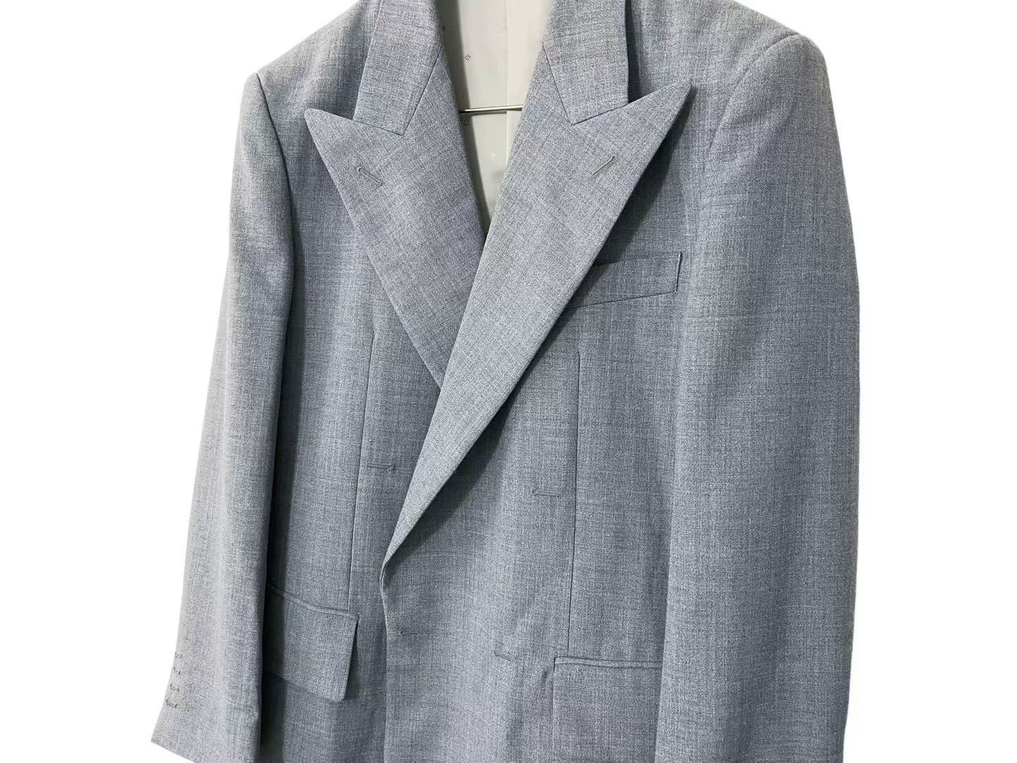 Louis Vuitton Louis Vuitton Formal Wool Gray Suit 40r Men Size 40R - 2 Thumbnail