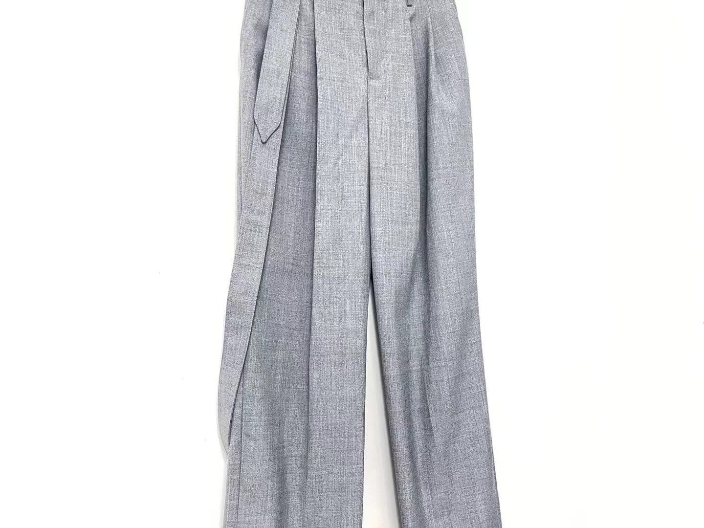 Louis Vuitton Louis Vuitton Wool Gray Formal Trousers 40r Men Size 40R - 2 Thumbnail