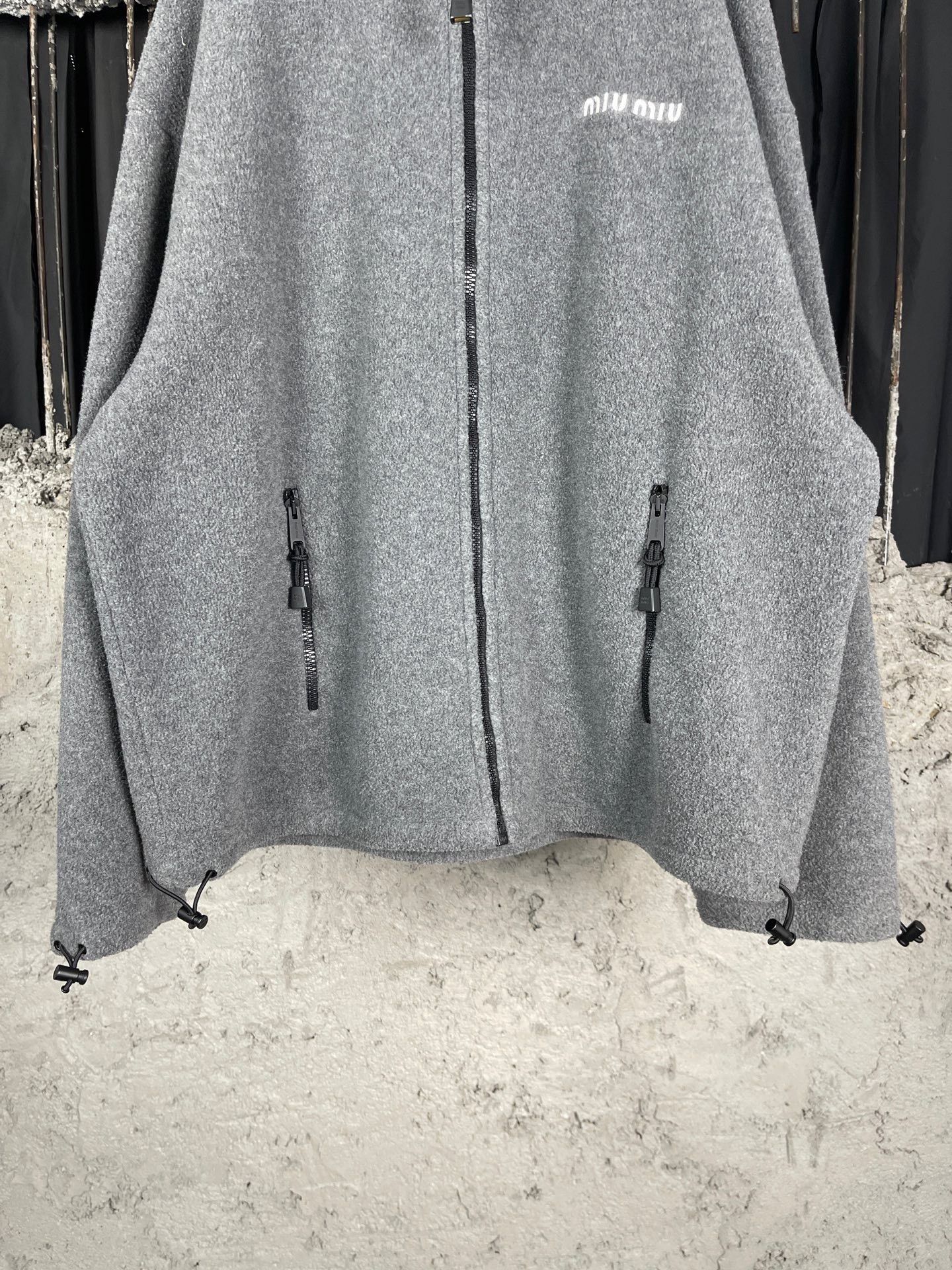 Miu Miu Miu Miu Gray Jacket M Women Size M / US 6-8 / IT 42-44 - 4 Thumbnail