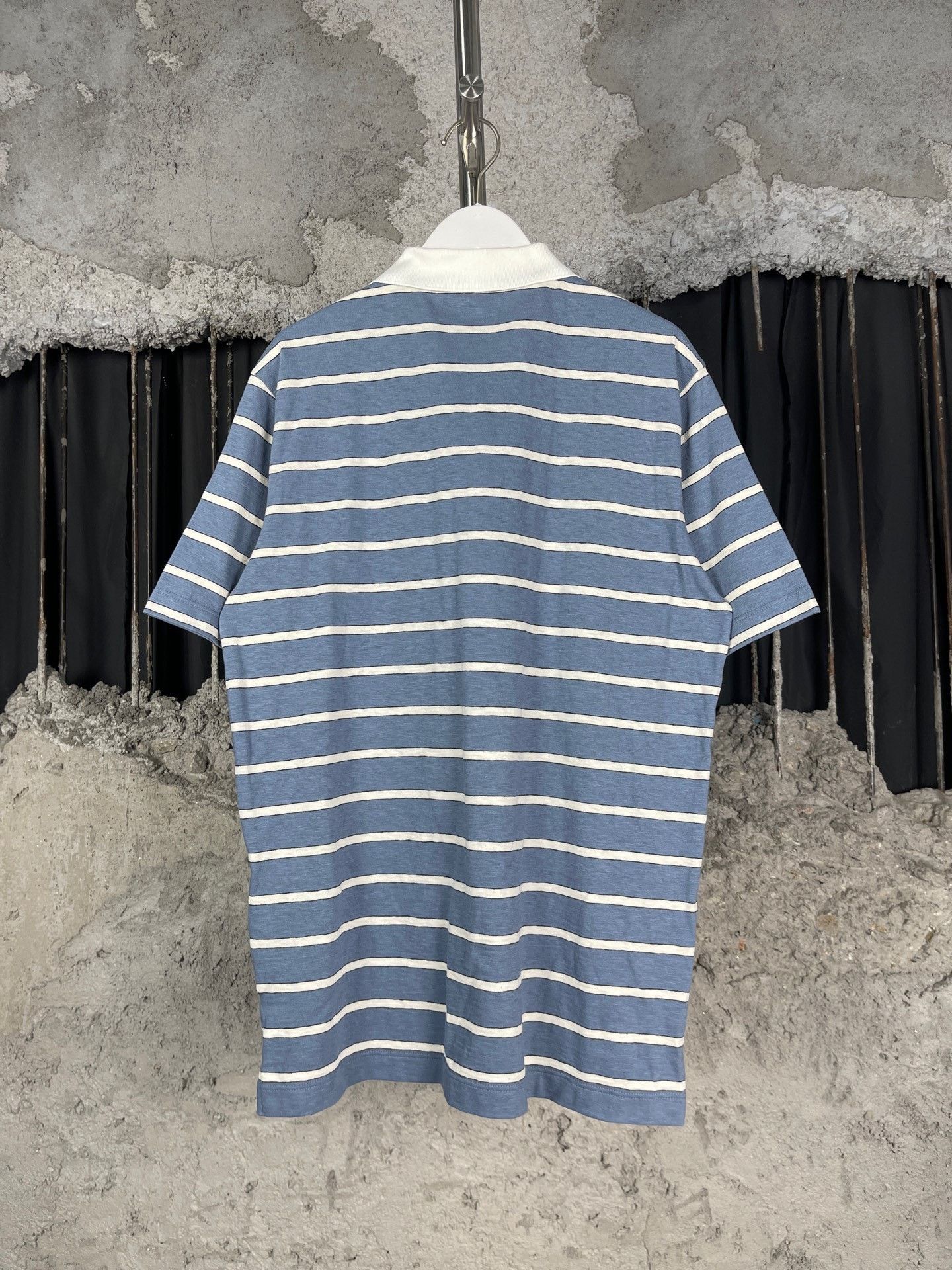 Prada Prada Striped Polo m Men Size US M / EU 48-50 / 2 - 2 Thumbnail