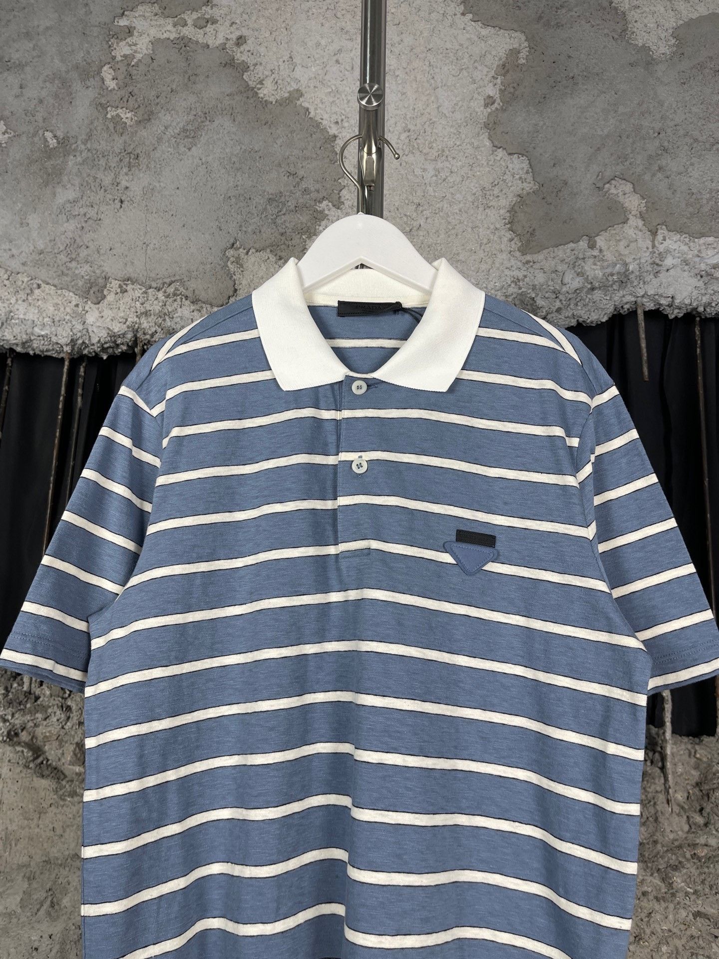 Prada Prada Striped Polo m Men Size US M / EU 48-50 / 2 - 3 Thumbnail