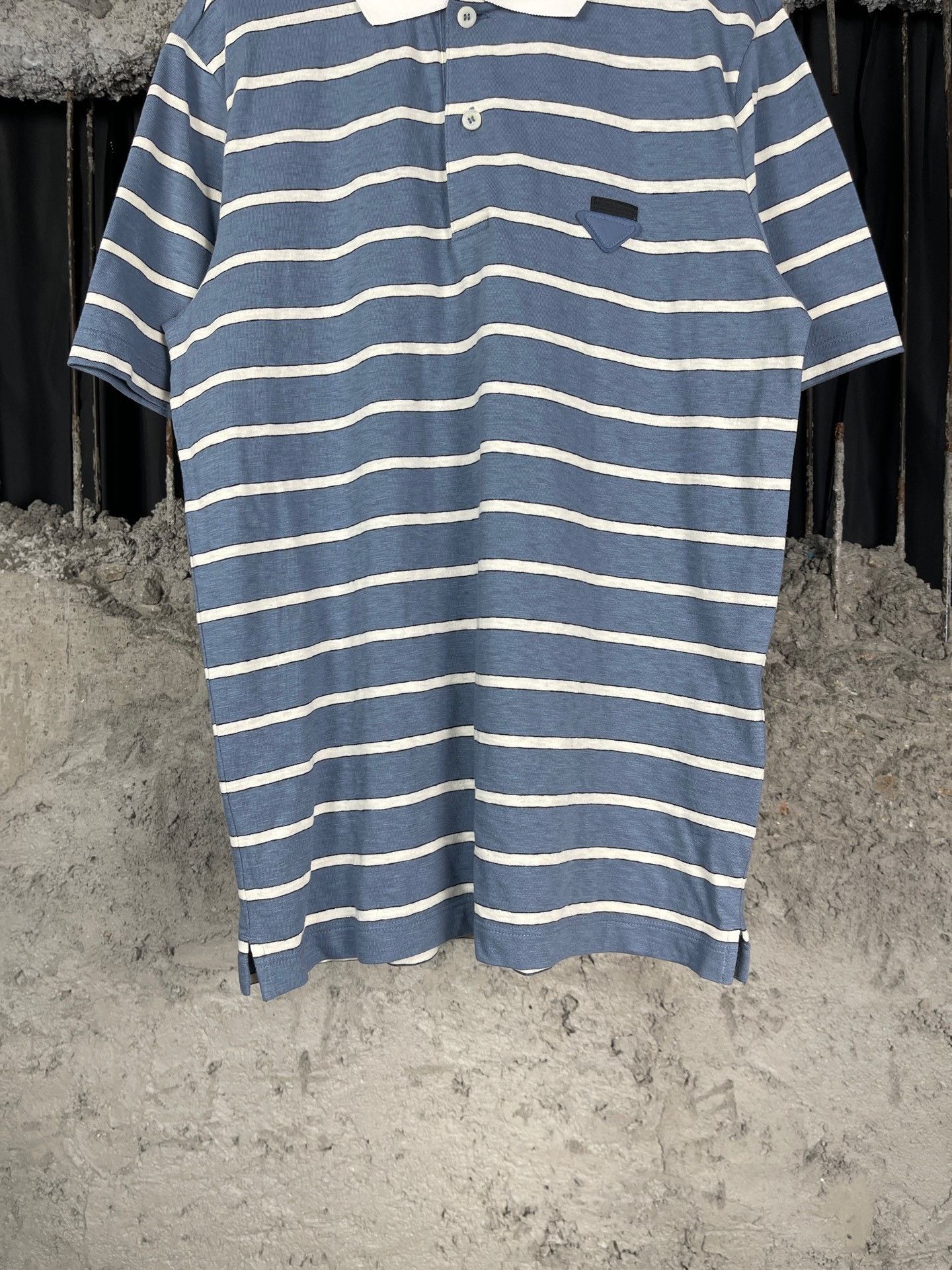 Prada Prada Striped Polo m Men Size US M / EU 48-50 / 2 - 4 Thumbnail