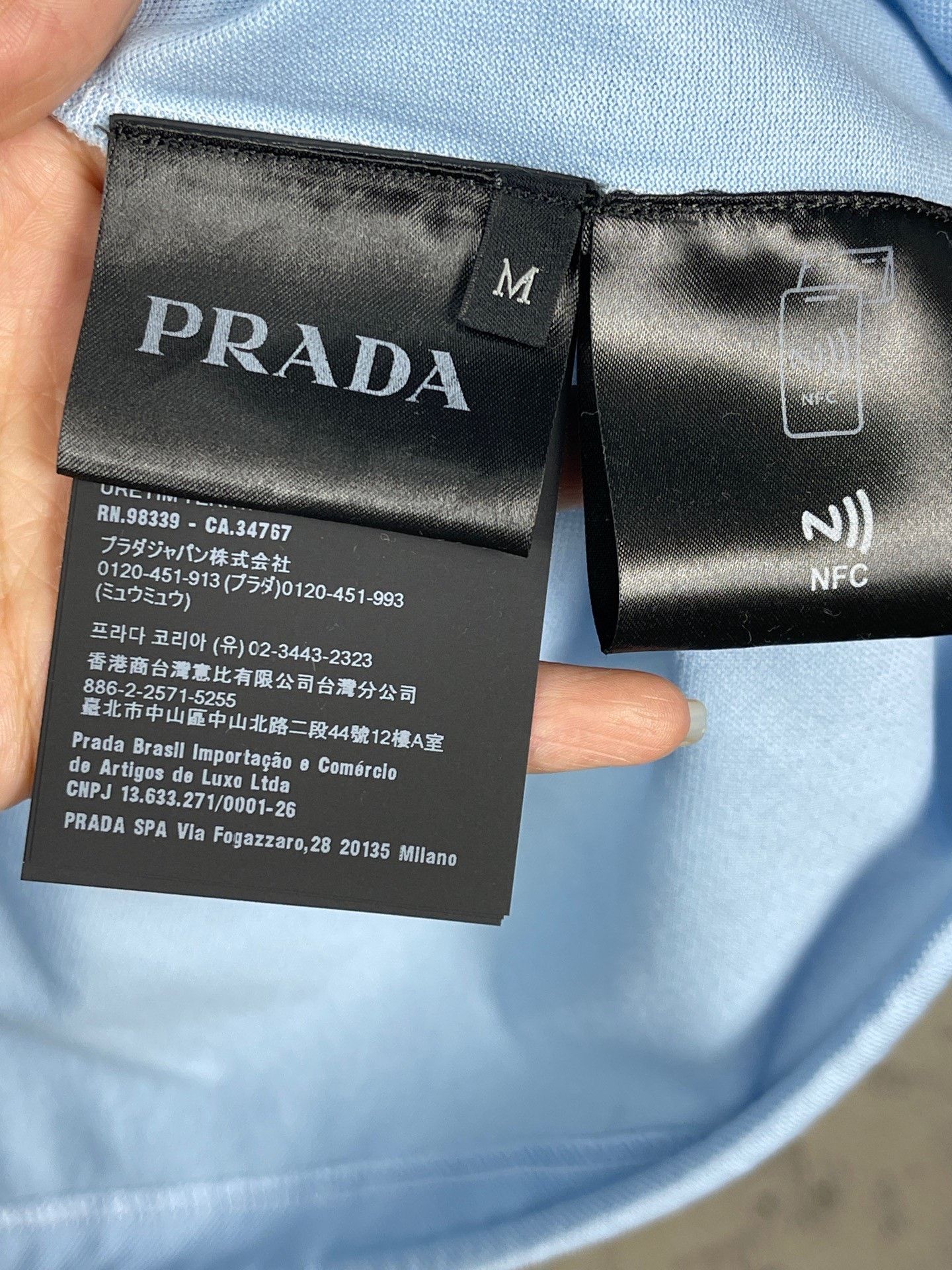 Prada Prada Retro Embroidered Polo m Men Size US M / EU 48-50 / 2 - 8 Thumbnail