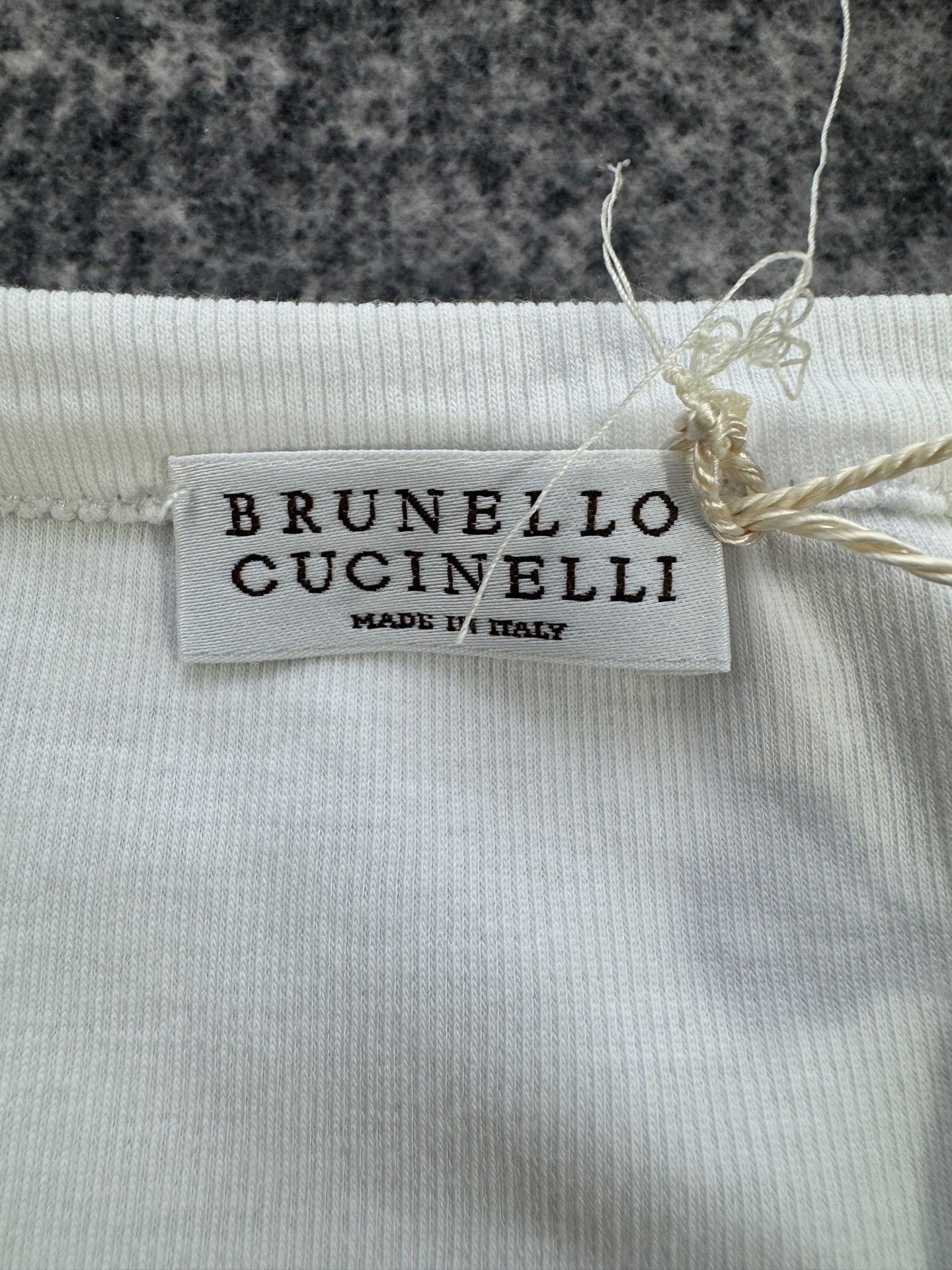 Brunello Cucinelli Brunello Cucinelli White Tank Top XS Women Size XS / US 0-2 / IT 36-38 - 3 Thumbnail