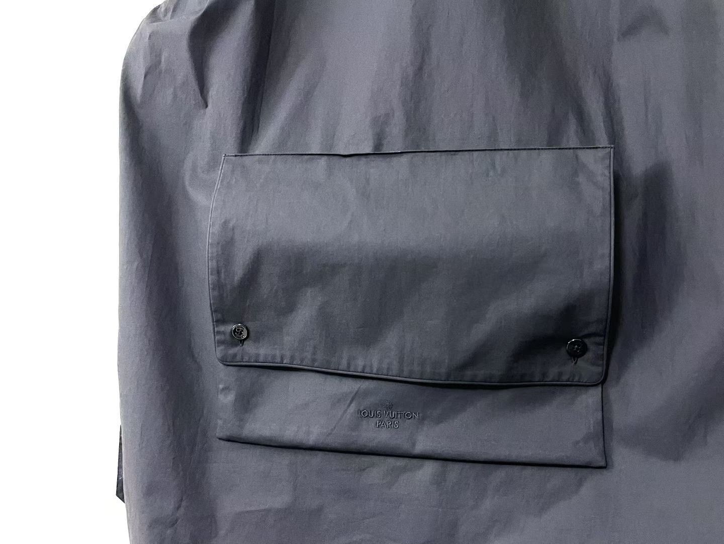 Louis Vuitton Louis Vuitton Techwear Black Shirt xs Men Size US XS / EU 42 / 0 - 3 Thumbnail