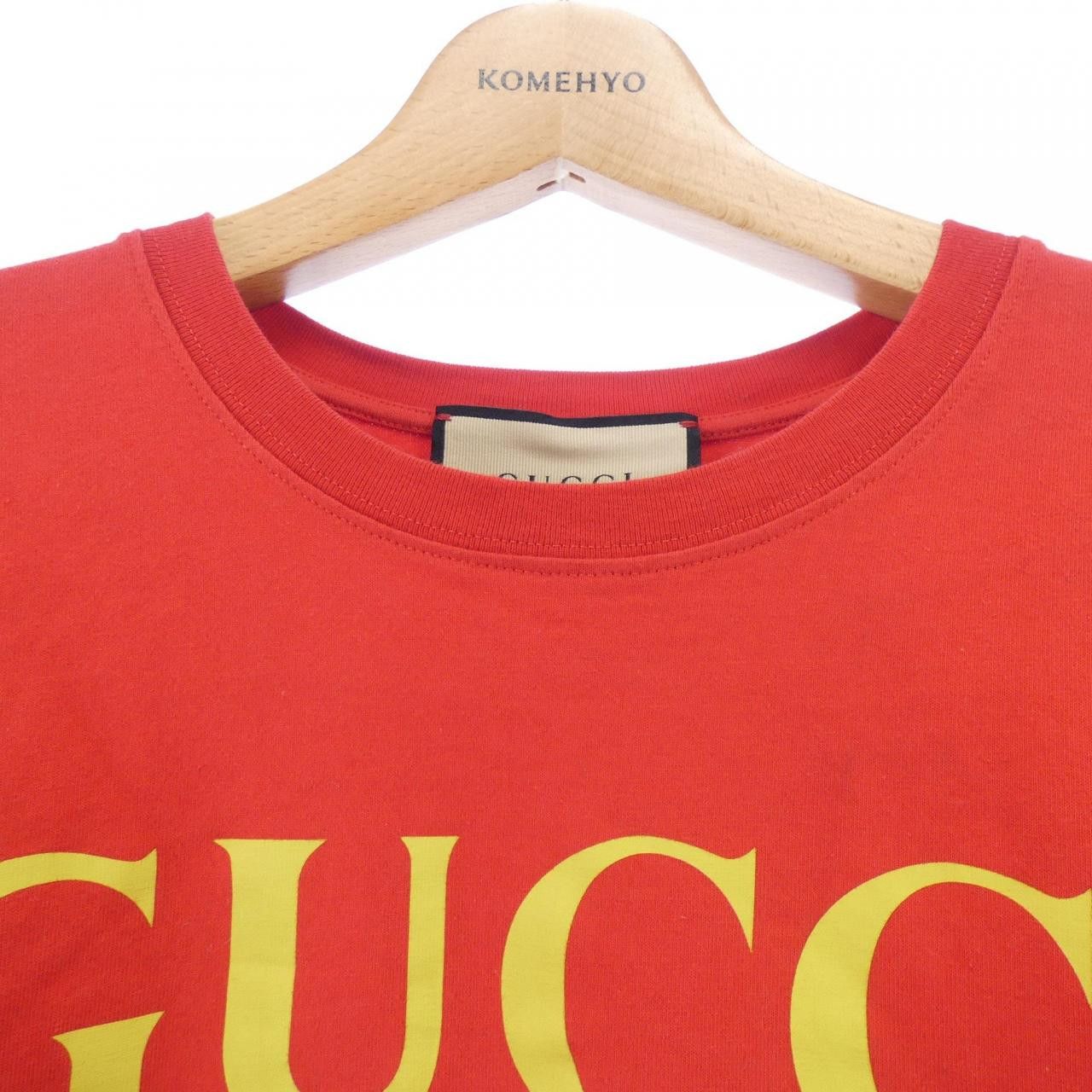 Gucci Gucci Gucci Lipstick Print Cotton T Shirt Textile T-Shirts 717422XJFHT DUTY FREE for USA Size ONE SIZE - 5 Thumbnail