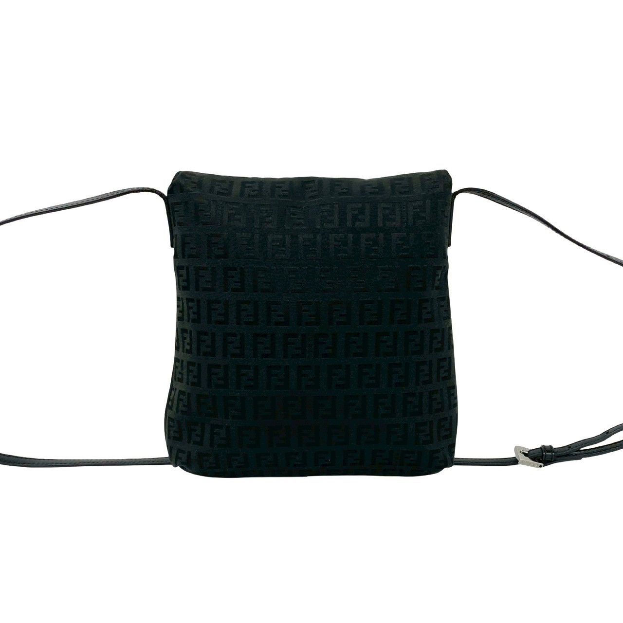Fendi Fendi Fendi Zucchino Canvas Leather Shoulder Bag Textile Shoulder Bag DUTY FREE for USA Size ONE SIZE - 4 Thumbnail