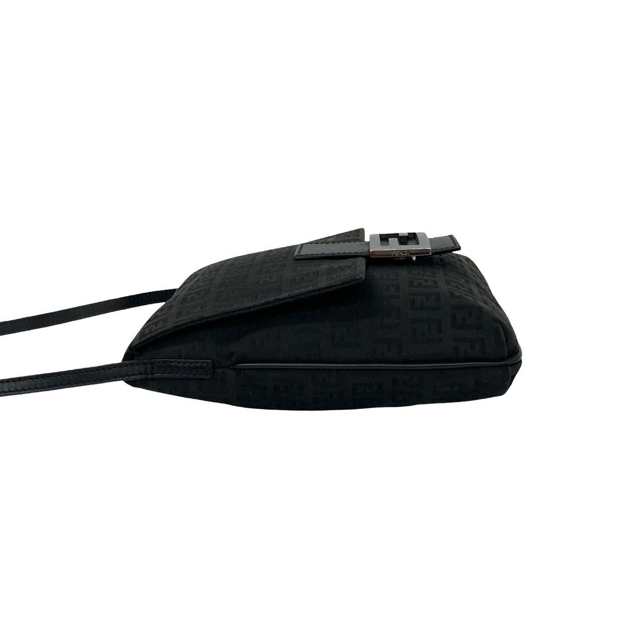 Fendi Fendi Fendi Zucchino Canvas Leather Shoulder Bag Textile Shoulder Bag DUTY FREE for USA Size ONE SIZE - 6 Thumbnail