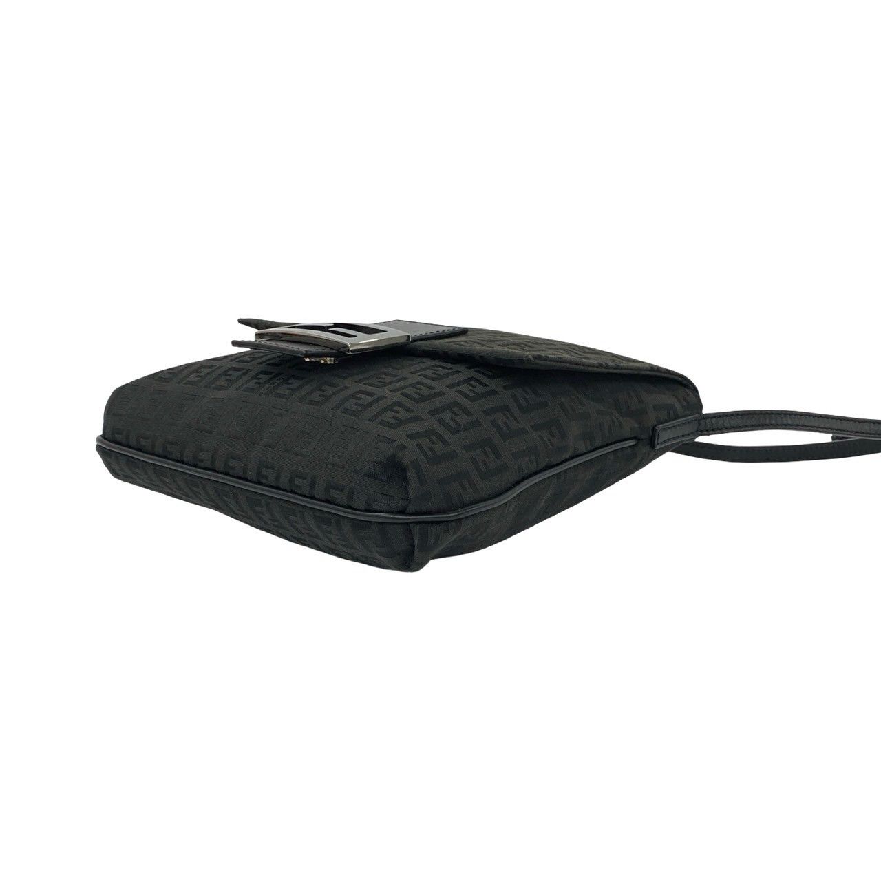 Fendi Fendi Fendi Zucchino Canvas Leather Shoulder Bag Textile Shoulder Bag DUTY FREE for USA Size ONE SIZE - 9 Thumbnail