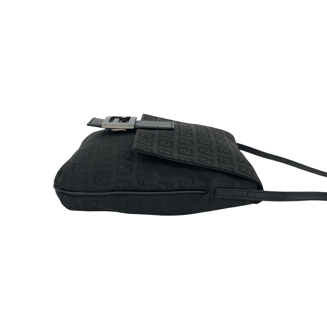 Fendi Fendi Fendi Zucchino Canvas Leather Shoulder Bag Textile Shoulder Bag DUTY FREE for USA Size ONE SIZE - 7 Thumbnail