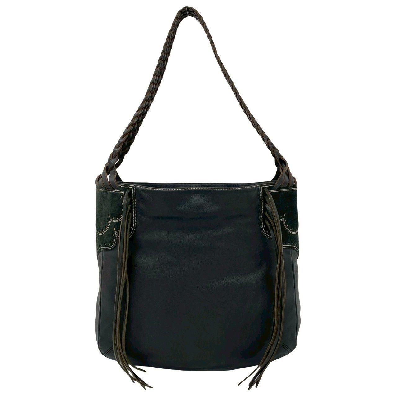 Loewe Loewe Loewe Suede Leather Shoulder Bag Leather Shoulder Bag DUTY FREE for USA Size ONE SIZE - 2 Thumbnail