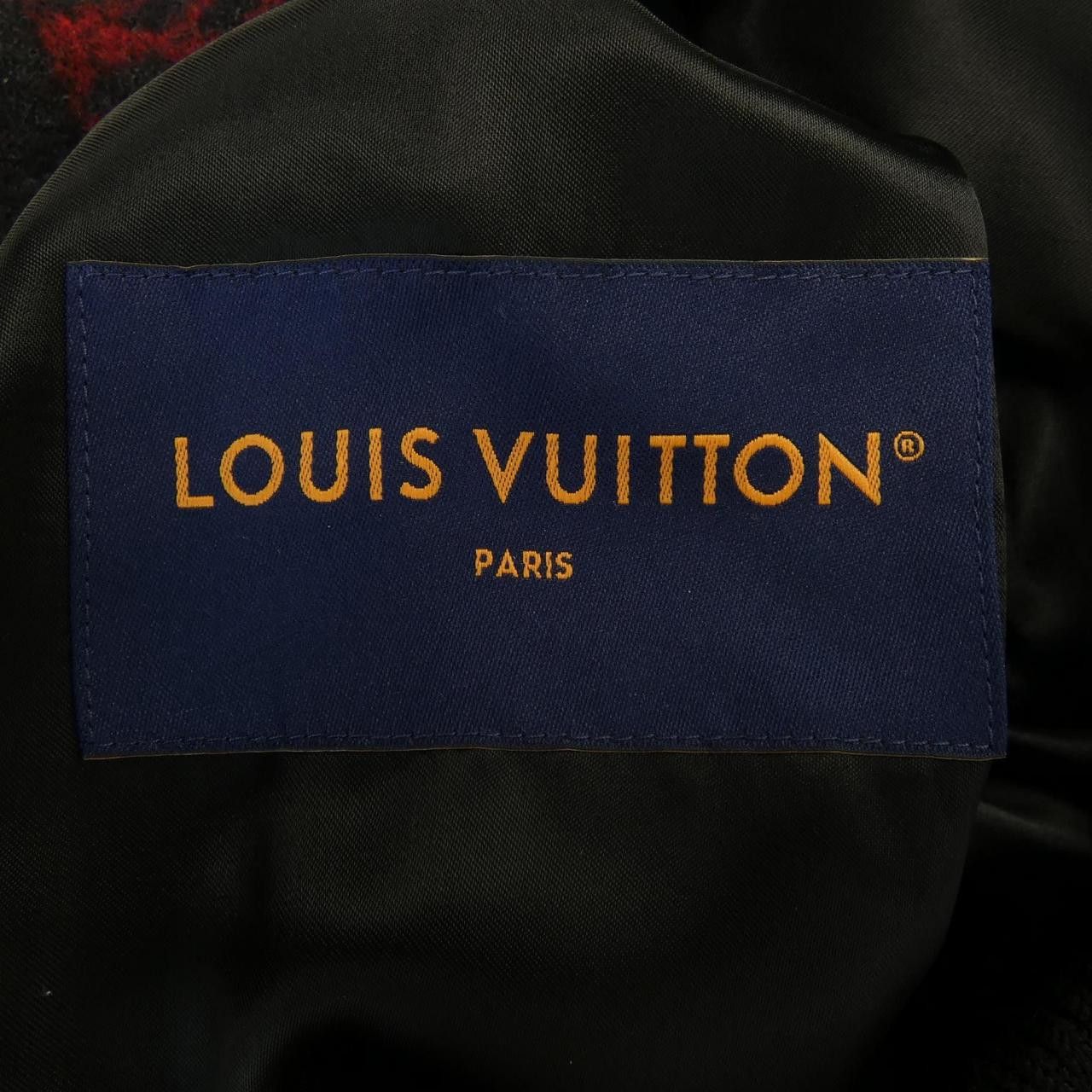 Louis Vuitton Louis Vuitton Louis Vuitton Cashmere Blend Leather Blouson Leather Outerwear HRL83EBQV DUTY FREE for USA Size ONE SIZE - 4 Thumbnail
