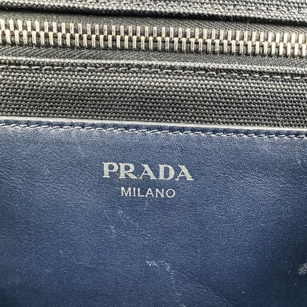 Prada Prada Prada Canapa Patchwork 2way bag Textile Handbag 1BG439 DUTY FREE for USA Size ONE SIZE - 9 Thumbnail