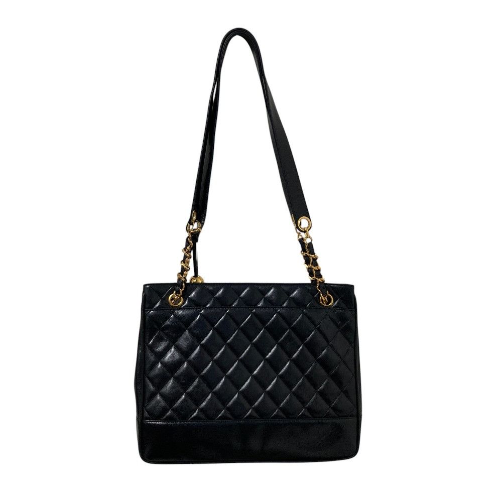 Chanel Chanel Chanel Matelasse Lambskin Shoulder Tote Bag Leather Shoulder Bag DUTY FREE for USA Size ONE SIZE - 3 Thumbnail