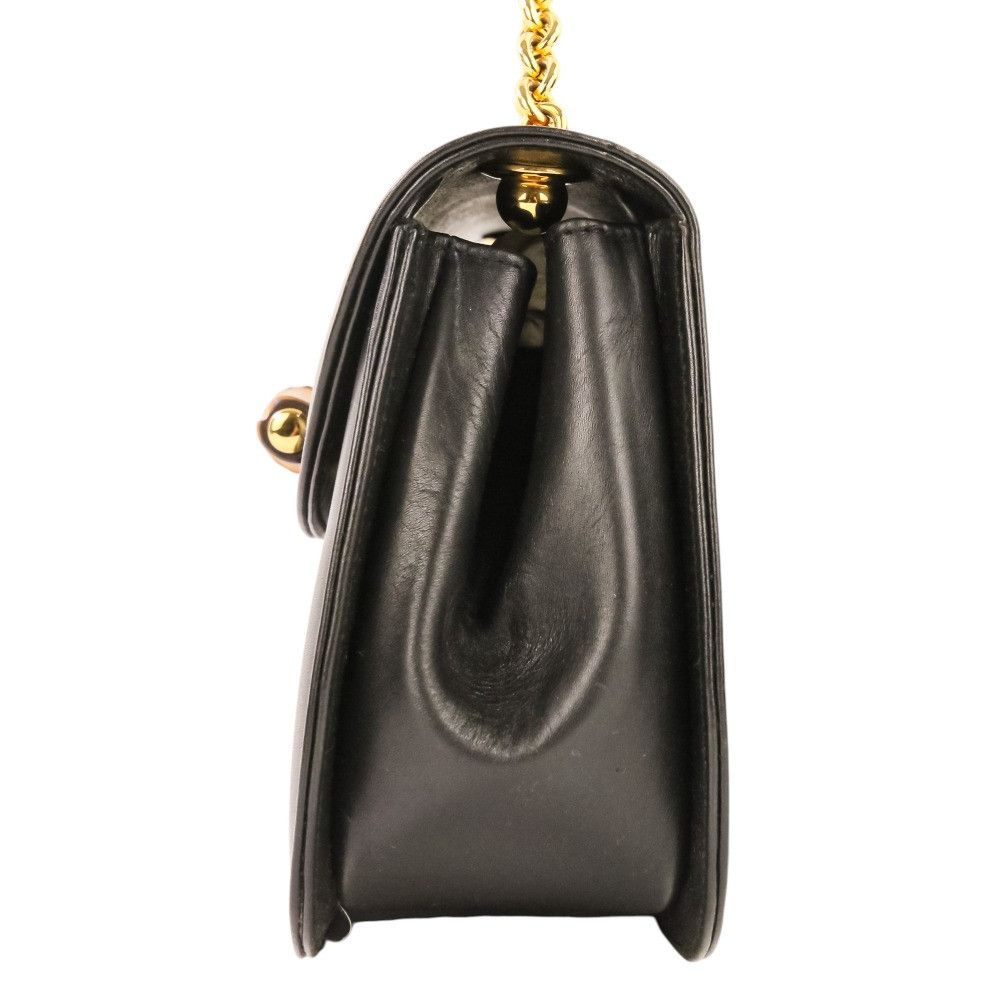 Gucci Gucci Gucci Bamboo Turnlock Chain Shoulder Bag Leather Shoulder Bag 0011151497 DUTY FREE for USA Size ONE SIZE - 4 Thumbnail