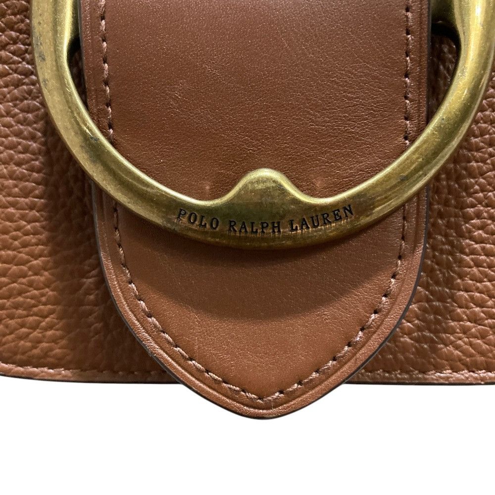 Ralph Lauren Ralph Lauren Polo Ralph Lauren LENNOX Pebbled Leather Shoulder Bag Leather Shoulder Bag DUTY FREE for USA Size ONE SIZE - 5 Thumbnail