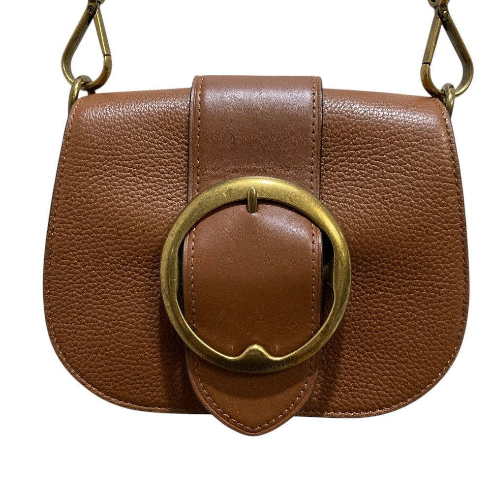 Ralph Lauren Ralph Lauren Polo Ralph Lauren LENNOX Pebbled Leather Shoulder Bag Leather Shoulder Bag DUTY FREE for USA Size ONE SIZE - 3 Thumbnail