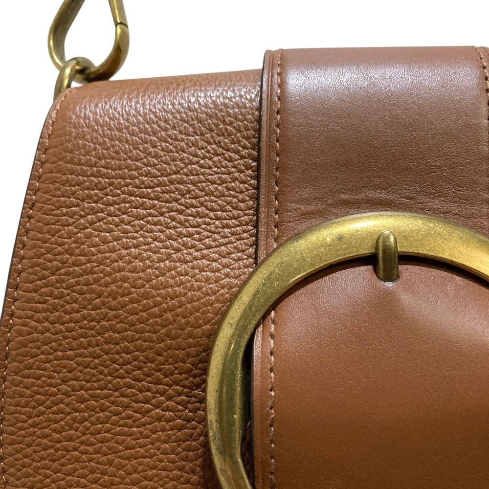 Ralph Lauren Ralph Lauren Polo Ralph Lauren LENNOX Pebbled Leather Shoulder Bag Leather Shoulder Bag DUTY FREE for USA Size ONE SIZE - 4 Thumbnail