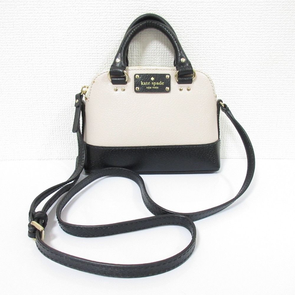 Kate Spade Kate Spade Kate Spade New York mini rachelle 2way mini shoulder bag Leather Shoulder Bag DUTY FREE for USA Size ONE SIZE - 3 Thumbnail