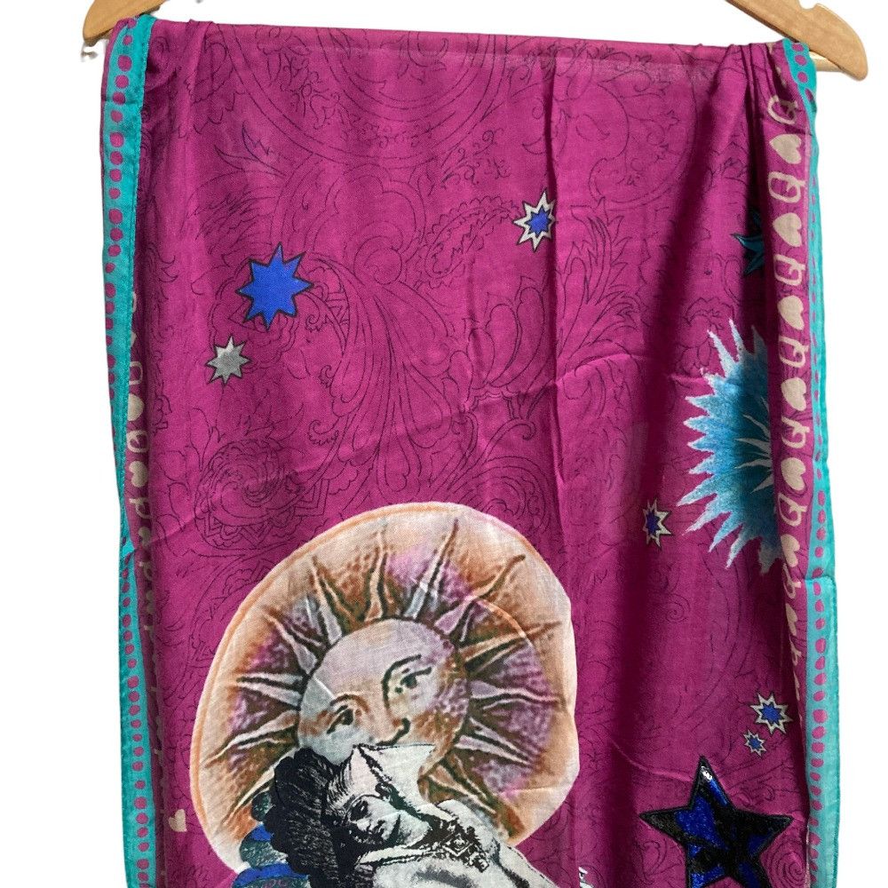 Etro Etro Etro Paisley Wool Silk Stole Textile Scarf DUTY FREE for USA Size ONE SIZE - 4 Thumbnail