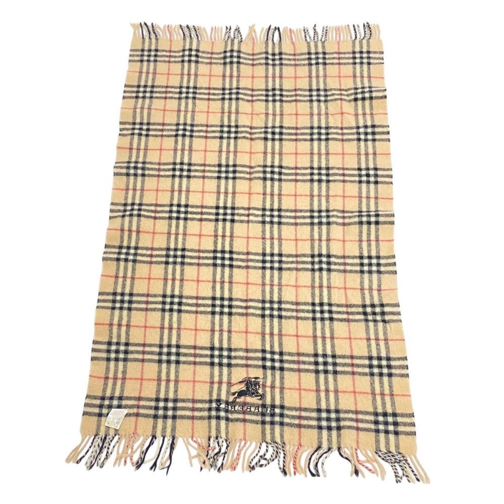 Burberry Burberry Burberry Wool Scarf Textile Scarf DUTY FREE for USA Size ONE SIZE - 2 Thumbnail