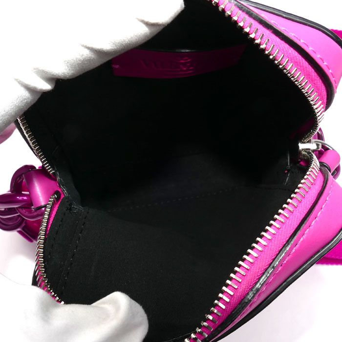 Valentino Valentino Valentino Garavani VLTN calfskin shoulder bag Leather Crossbody Bag 1Y0B0943CCV_UWT DUTY FREE for USA Size ONE SIZE - 4 Thumbnail