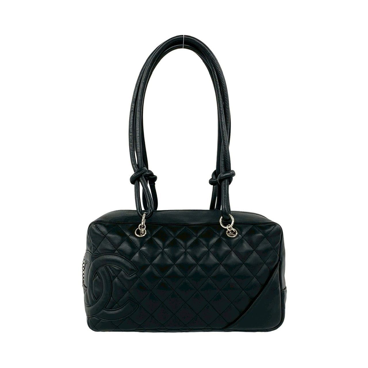 Chanel Chanel Chanel Cambon Line Leather Handbag Leather Handbag DUTY FREE for USA Size ONE SIZE - 2 Thumbnail