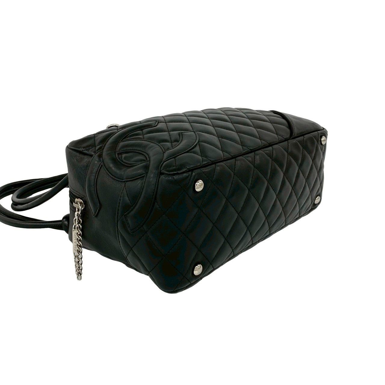 Chanel Chanel Chanel Cambon Line Leather Handbag Leather Handbag DUTY FREE for USA Size ONE SIZE - 8 Thumbnail