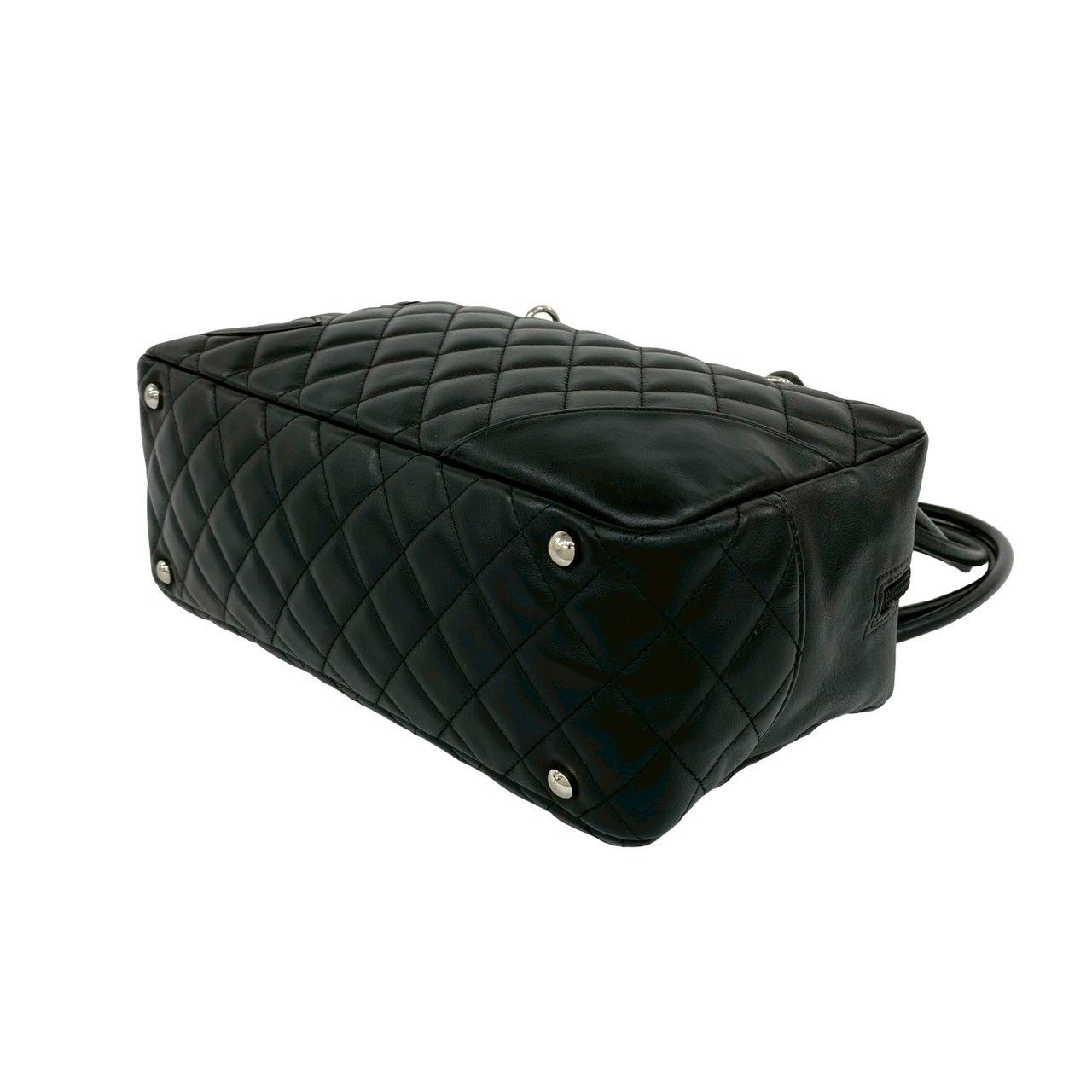 Chanel Chanel Chanel Cambon Line Leather Handbag Leather Handbag DUTY FREE for USA Size ONE SIZE - 9 Thumbnail