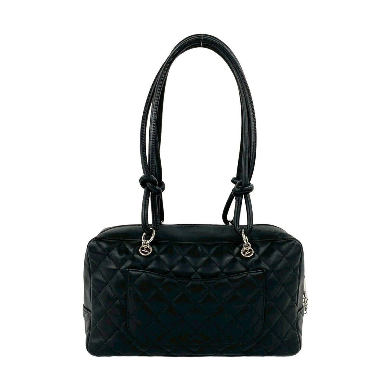 Chanel Chanel Chanel Cambon Line Leather Handbag Leather Handbag DUTY FREE for USA Size ONE SIZE - 4 Thumbnail
