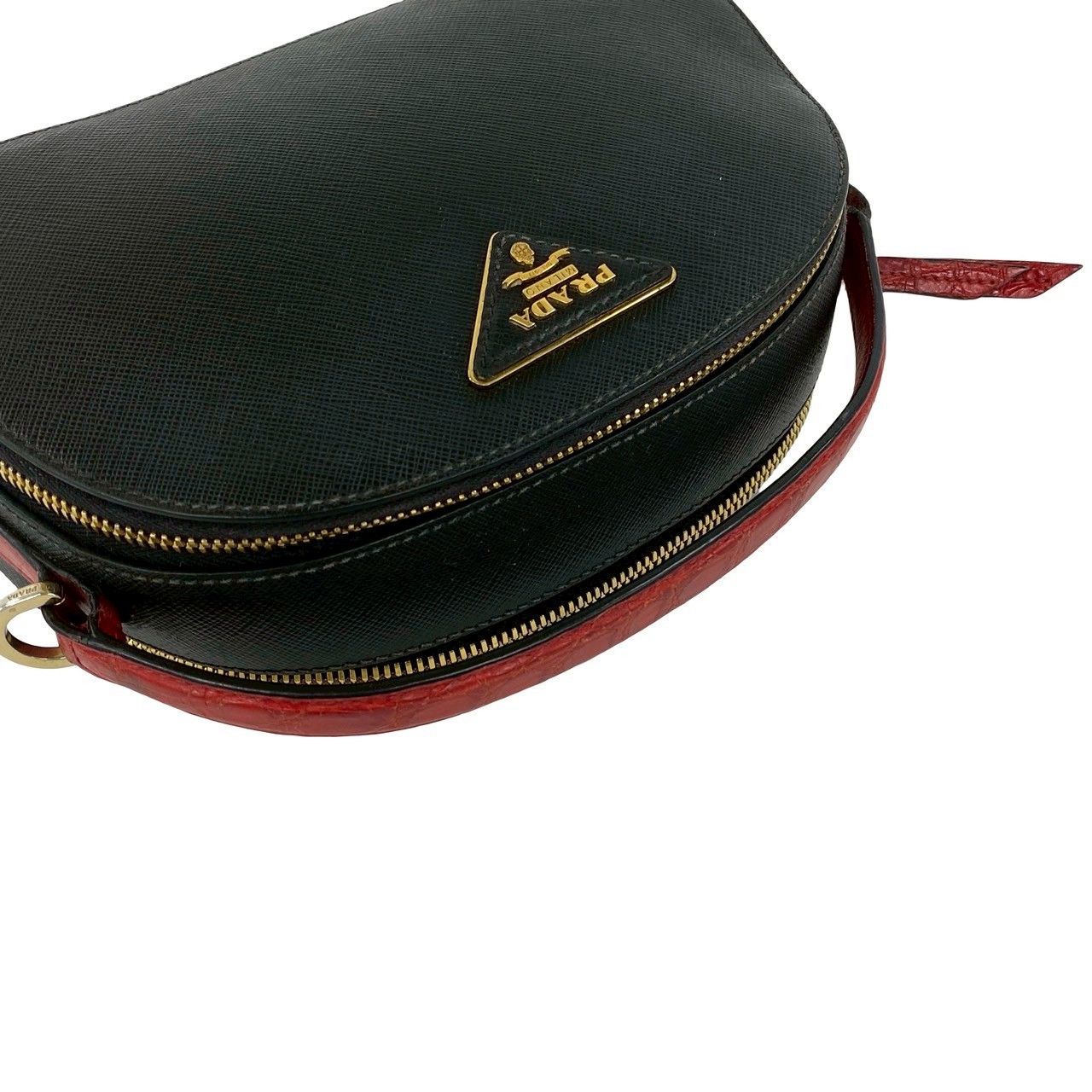 Prada Prada Prada Leather 2way Bag Leather Shoulder Bag DUTY FREE for USA Size ONE SIZE - 5 Thumbnail