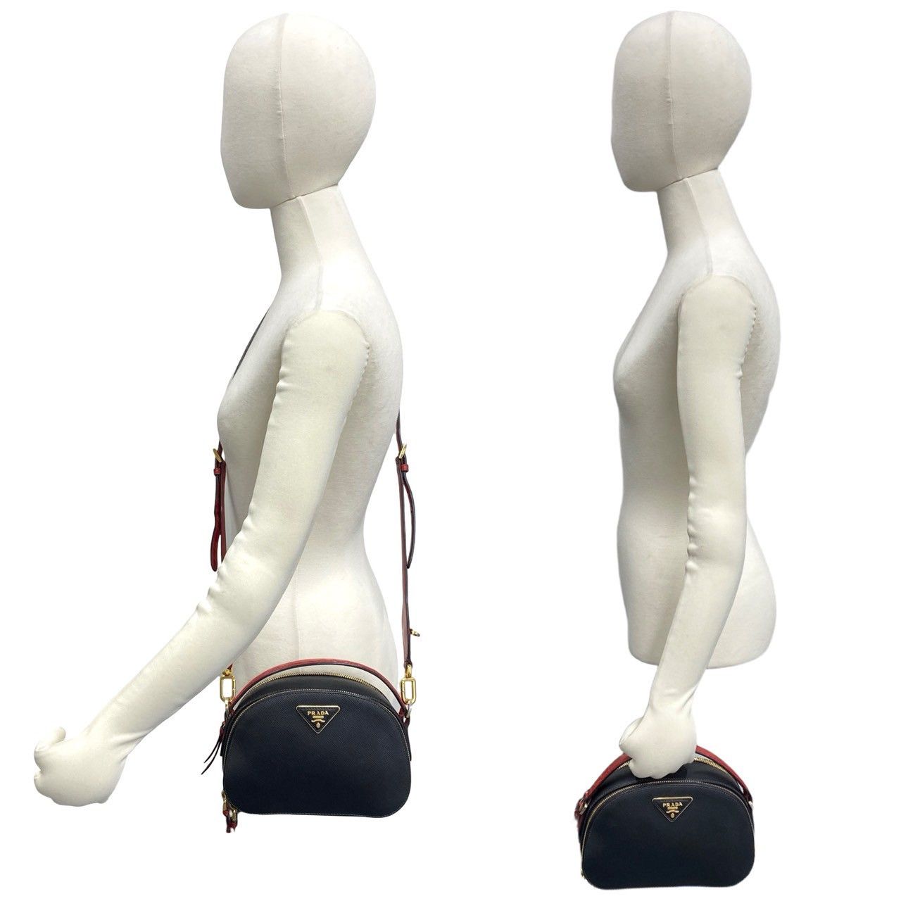 Prada Prada Prada Leather 2way Bag Leather Shoulder Bag DUTY FREE for USA Size ONE SIZE - 3 Thumbnail