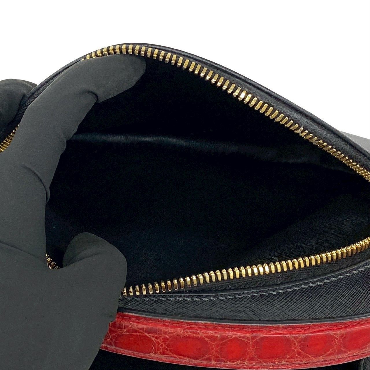 Prada Prada Prada Leather 2way Bag Leather Shoulder Bag DUTY FREE for USA Size ONE SIZE - 11 Thumbnail