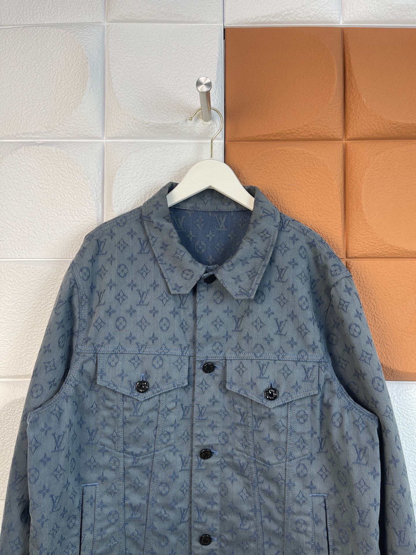Louis Vuitton Louis Vuitton Denim Blue Light Jacket l Men Size US L / EU 52-54 / 3 - 3 Thumbnail